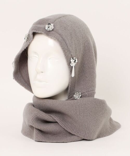 BURNER（バーナー） ニット帽 ニットキャップ 「CHI SELECT」ビジュー