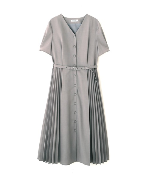 「NATURAL BEAUTY BASIC」 半袖ワンピース MEDIUM ピンク レディース_画像2