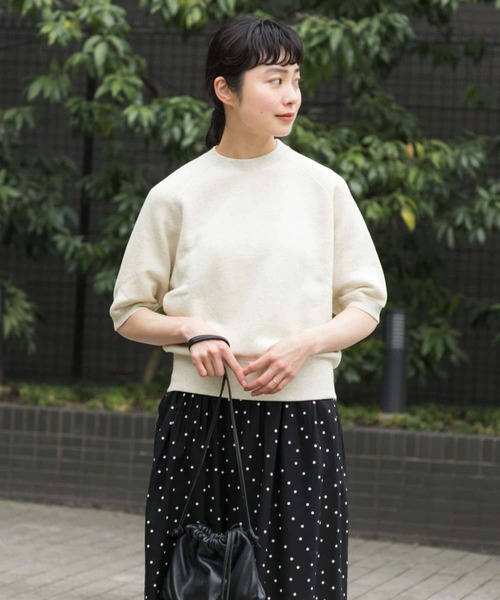 かぐれ スウェットカットソー FREE チャコールグレー レディース