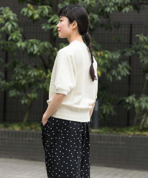 かぐれ　半袖スウェット かぐれ（カグレ）の「ワイドハーフスリーブスウェット（スウェット