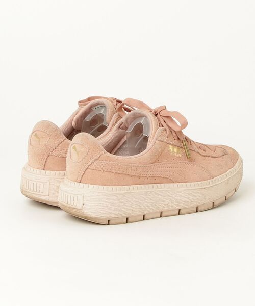 「PUMA」 ローカットスニーカー 22.5cm ピンク レディース_画像2