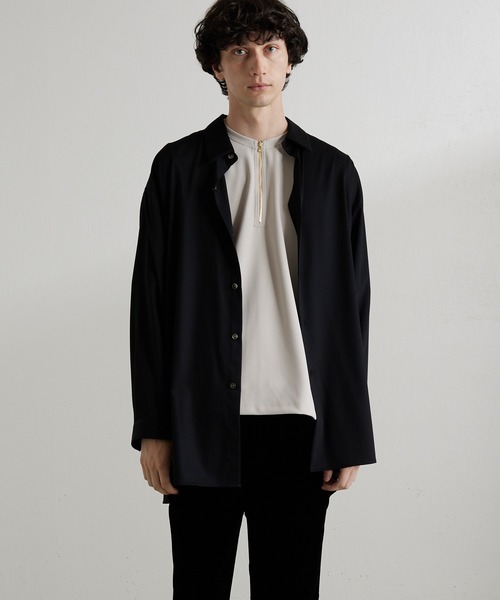 「Lui's」 長袖シャツ FREE グレー メンズ_画像8