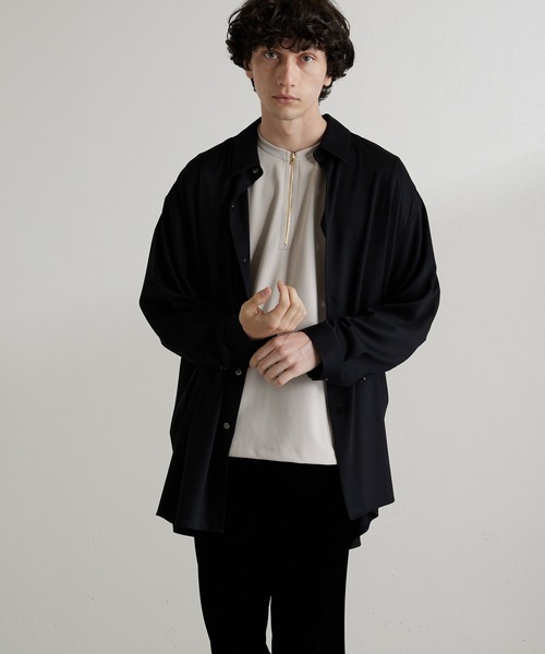 「Lui's」 長袖シャツ FREE グレー メンズ_画像9