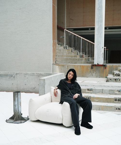 「WYM LIDNM」 ローカットスニーカー S ブラック メンズ_画像7