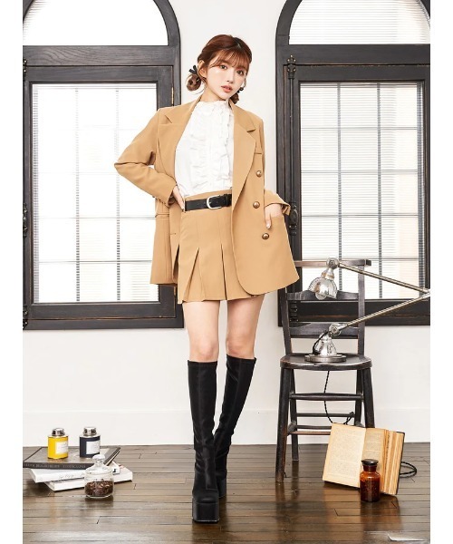 「Darich」 キュロット M ダークグリーン レディース_画像4