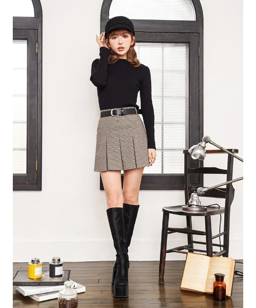 「Darich」 キュロット M ダークグリーン レディース_画像7