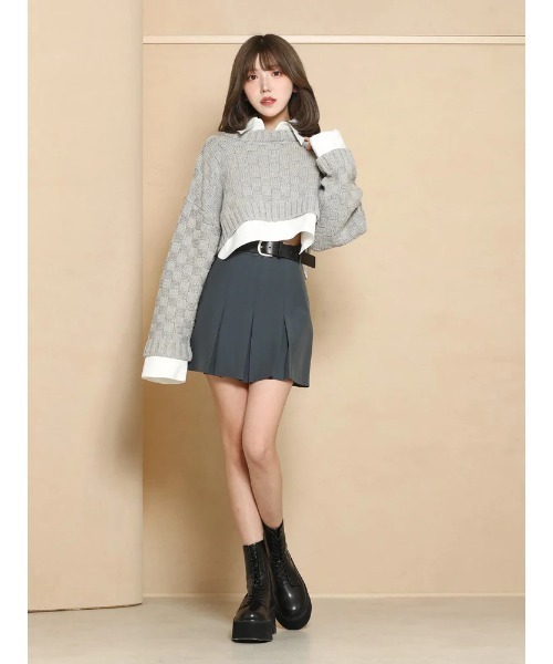 「Darich」 キュロット M ダークグリーン レディース_画像8