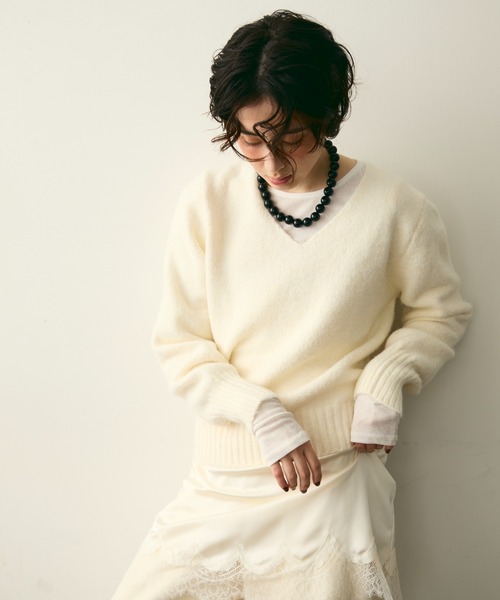 Trish（トリッシュ） ニット セーター ケープセット2WAYニット