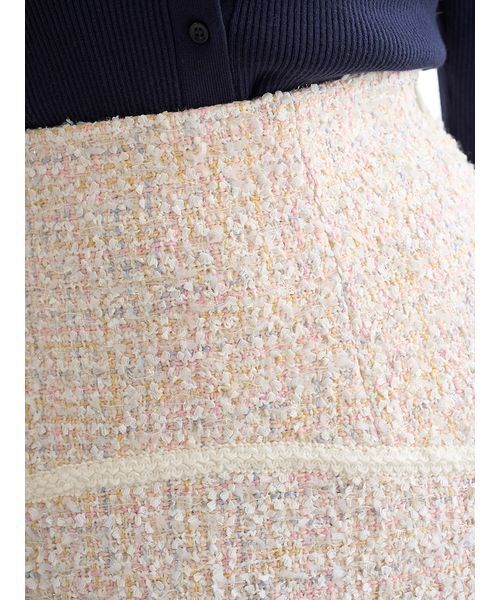 SNIDEL（スナイデル） スカート ツイードフレアミニスカート