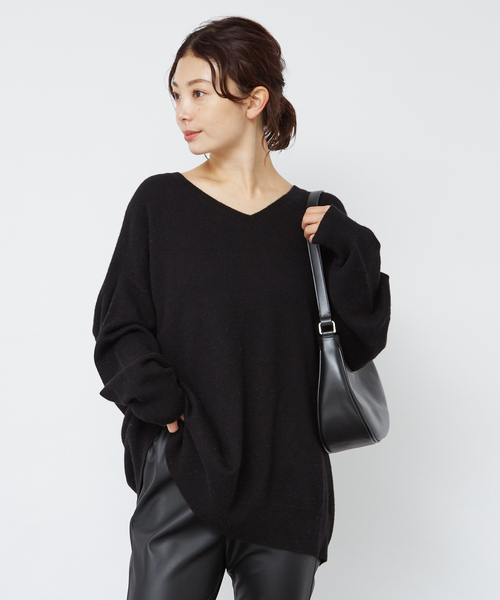 「Rouge vif」 長袖ニット フリー ピンク レディース_画像8