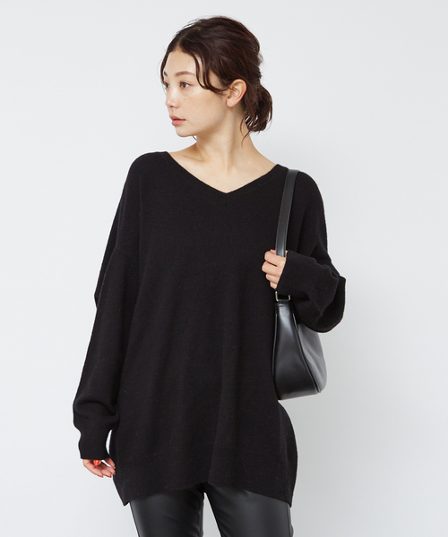 「Rouge vif」 長袖ニット フリー ピンク レディース_画像9