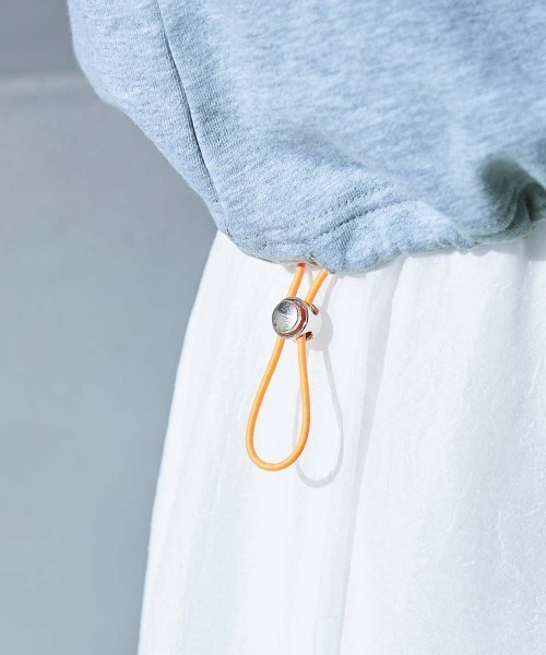 「GEVS.」 スウェットカットソー 5L 杢グレー レディース_画像5