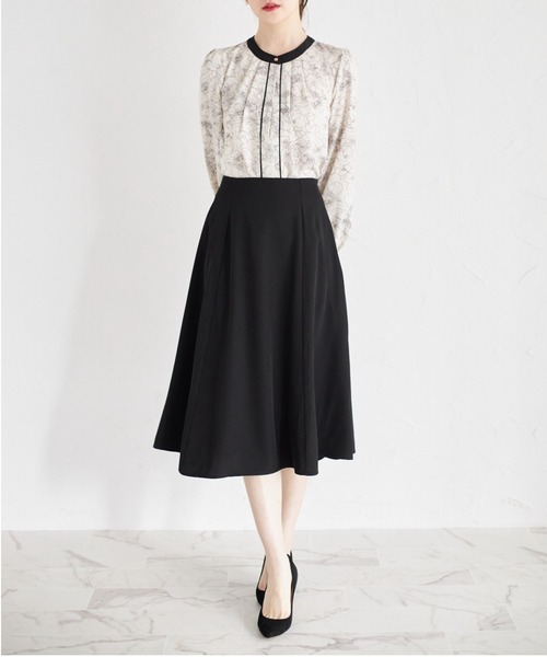 「tocco closet」 長袖ブラウス M ピンクベージュ レディース_画像8