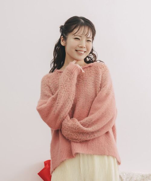 cohina コヒナ【YUNA SANTA】イルミネーションニット COHINA（コヒナ） ニット セーター 「YUNA SANTA」イルミネーション