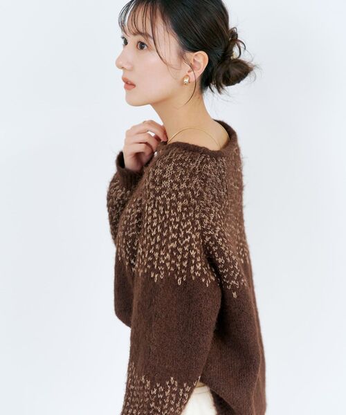 ニット セーター 「YUNA SANTA」イルミネーションニット 「低身長