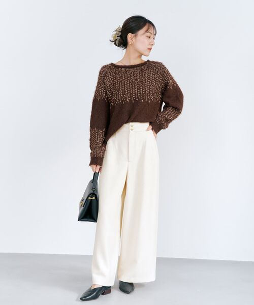 COHINA コヒナ 【YUNA SANTA】イルミネーションニット ニット セーター 「YUNA SANTA」イルミネーションニット 「低身長