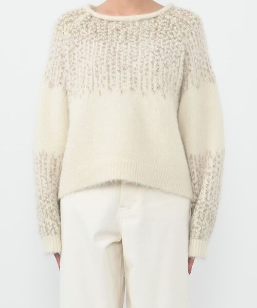 COHINA コヒナ 【YUNA SANTA】イルミネーションニット YUNA SANTA】イルミネーションニット | 小柄・低身長女性向け