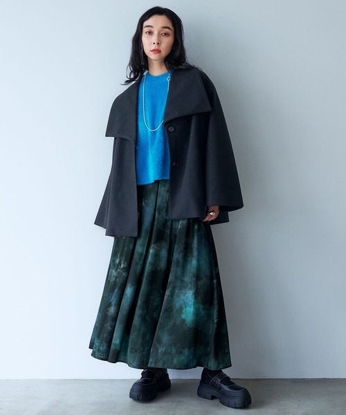 「HARE」 ピーコート FREE ブラック系その他 レディース_画像3