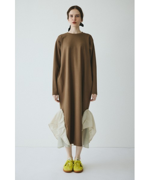 HeRIN.CYE ワンピース Many gather hem dress メニーギャザーヘム