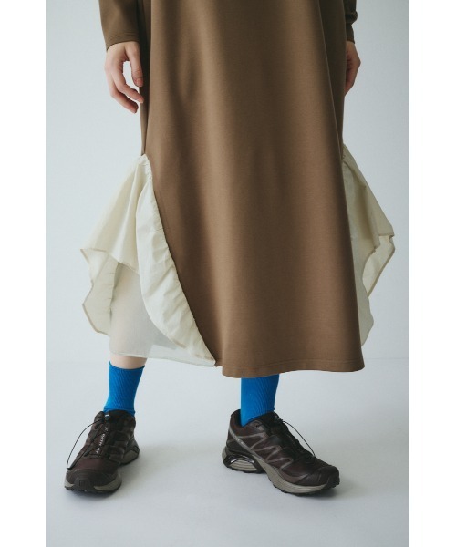 HeRIN.CYE ワンピース Many gather hem dress メニーギャザーヘム