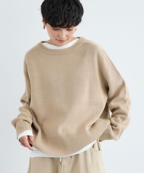 タグ付き新品 バンヤードストーム バックスリットニット 今期 BARNYARDSTORM（バンヤードストーム） ニット セーター BARNYARDSTORM