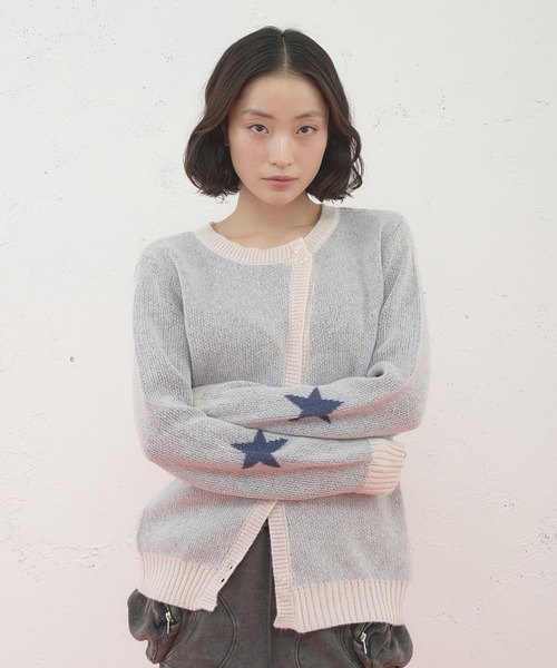 FCMM カーディガン 「日本限定」STAR CARDIGAN / スターカーディガン