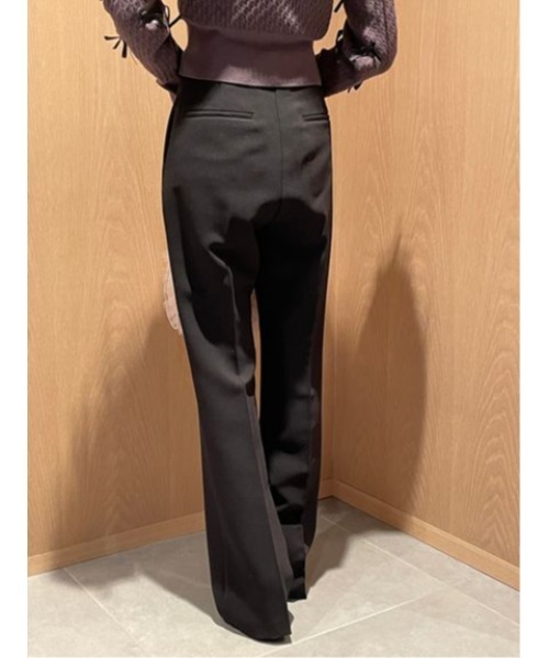 「SNIDEL」 ブーツカットパンツ 0 ブラック レディース_画像7