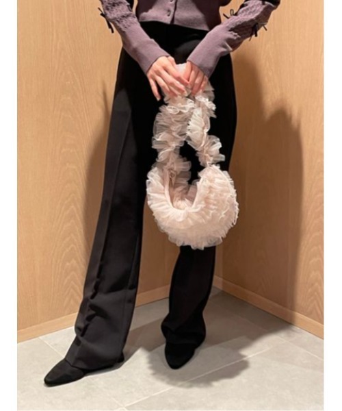 「SNIDEL」 ブーツカットパンツ 0 ブラック レディース_画像8