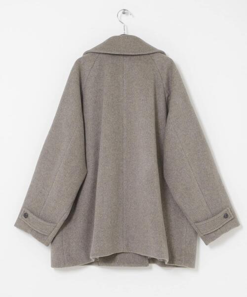 かぐれ ピーコート pコート ウールPコート レディース : ZOZOTOWN