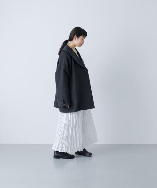 かぐれ ピーコート pコート ウールPコート レディース : ZOZOTOWN