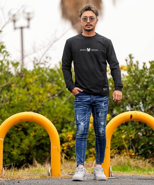 adamsJUGGLER(アダムスジャグラー) tシャツ RTEG R.Sドッグ adamsJUGGLER(アダムスジャグラー) tシャツ RTEG R.Sドッグ