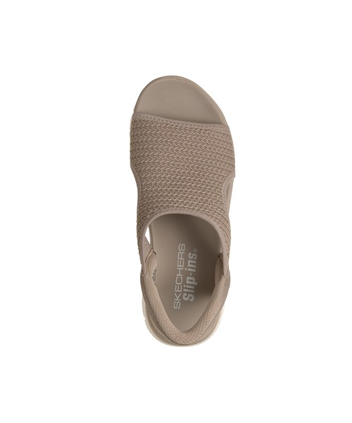 SKECHERS（スケッチャーズ） 厚底 サンダル 夏 ハンズフリー スリップ