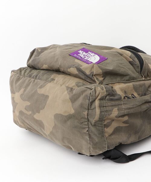 THE NORTH FACE カモフラージュバックパック THE NORTH FACE PURPLE LABEL 「THE LABEL」 カモフラージュリュック