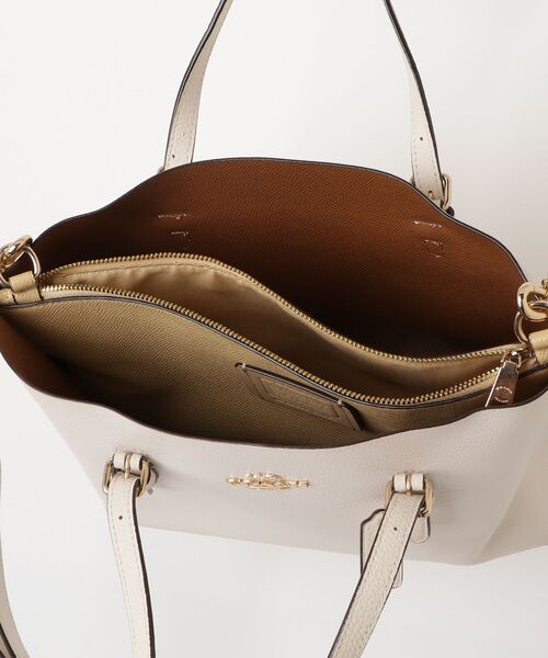 COACH（コーチ） 2WAYバッグ - ベージュ レディース : ZOZOTOWN Yahoo