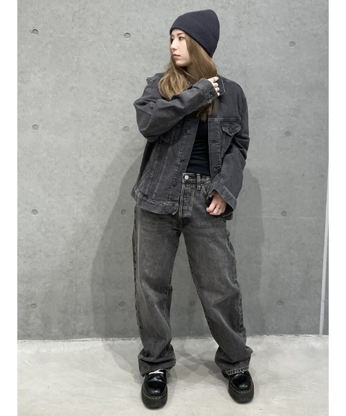 「GAP」 デニムジャケット S ブラック メンズ_画像5