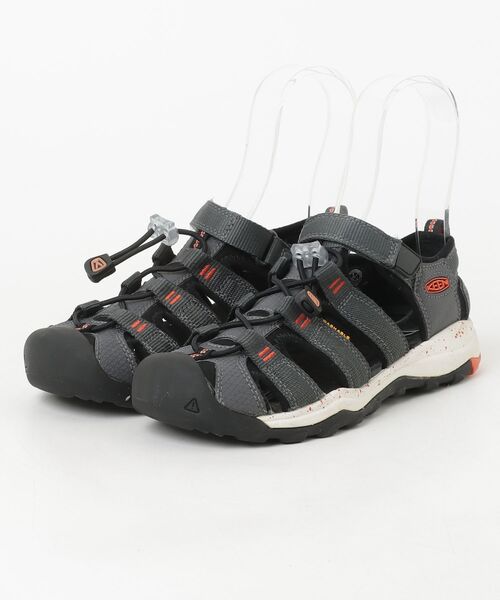 KEEN（キーン） フラットサンダル 22cm ブラック レディース
