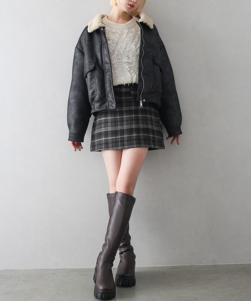 「SpRay」 ブルゾン FREE ブラック レディース_画像5