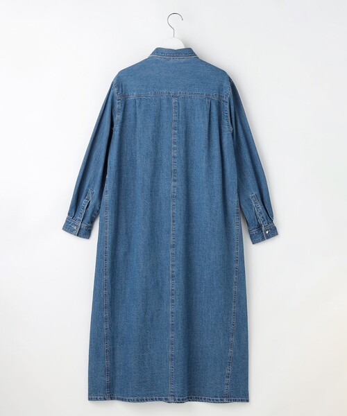 J.PRESS（J.プレス） ワンピース コットンリネン 7oz デニム シャツ