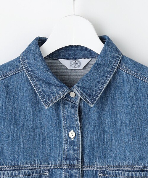 J.PRESS（J.プレス） ワンピース コットンリネン 7oz デニム シャツ