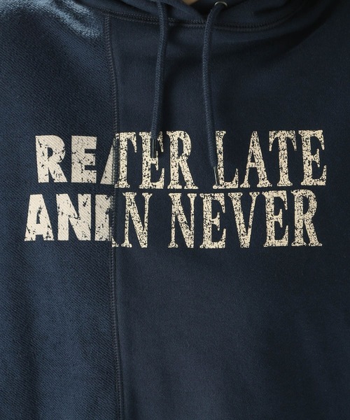 niko and…（ニコアンド） プルオーバーパーカー LARGE ネイビー