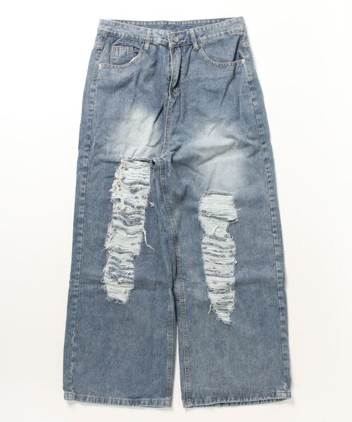 「Shoowtime」 デニムパンツ SMALL ブルー メンズ_画像2