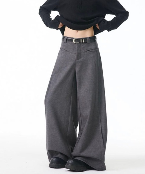 「WESTBOY」 スラックス M グレー メンズ_画像9