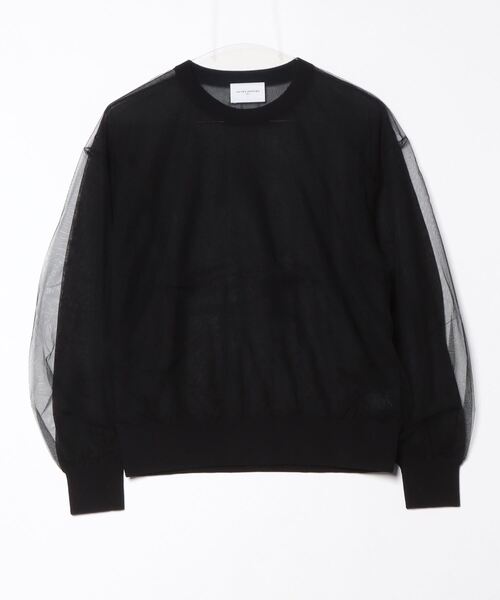 UNITED ARROWS＆SONS カットソー長袖　サイズFree UNITED ARROWS（ユナイテッドアローズ） 長袖カットソー FREE ブラック