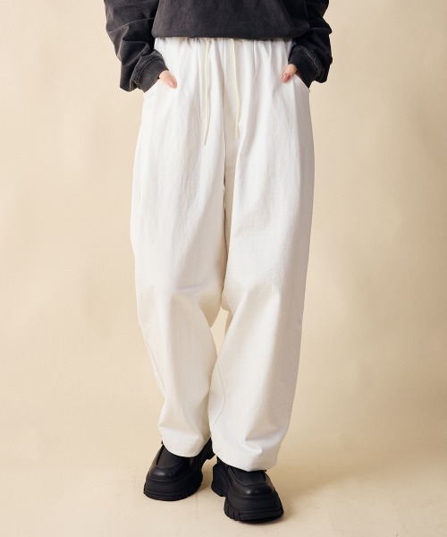 rehacer（レアセル） パンツ : Loop Wheel Tank Pants / ループ