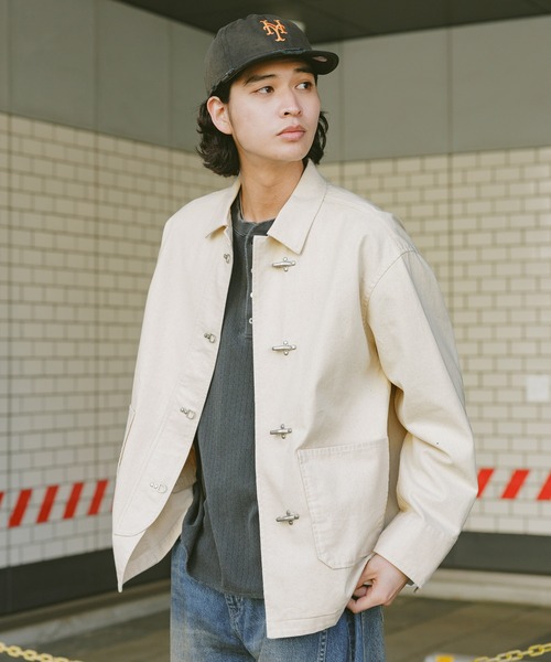 RAGEBLUE（レイジブルー） デニムジャケット gジャン Fireman Buckle