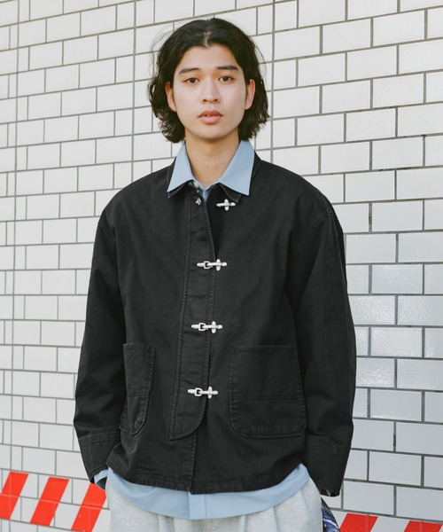 RAGEBLUE（レイジブルー） デニムジャケット gジャン Fireman Buckle