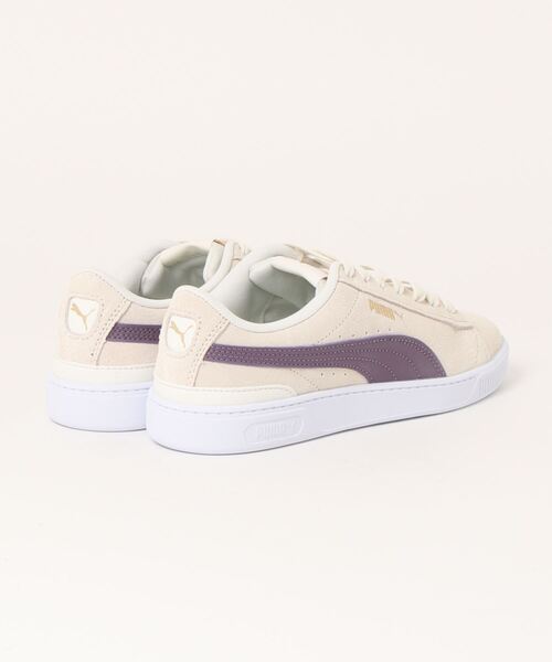 「PUMA」 ローカットスニーカー 22.5cm ブラック×ホワイト レディース_画像2