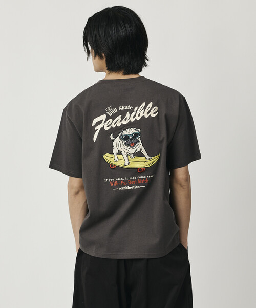 A.P.C 別注 フリークスストア リラックスフィット Tシャツ S FREAK'S STORE（フリークスストア） tシャツ 限定展開 FREA'S STORE