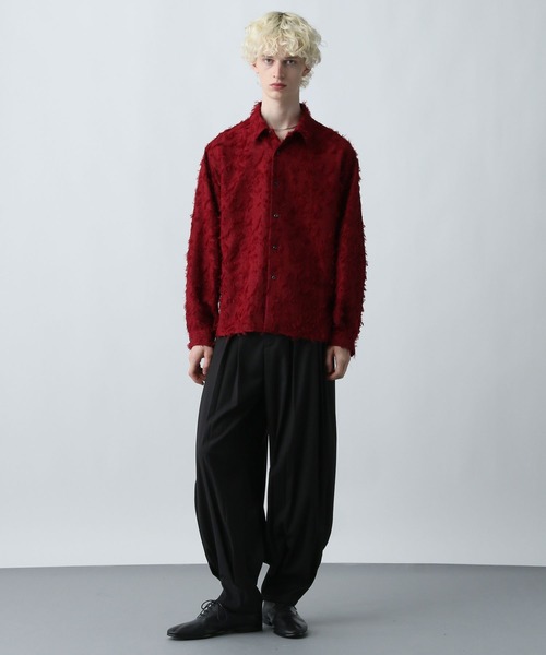 「HARE」 パンツ MEDIUM ブラック メンズの画像