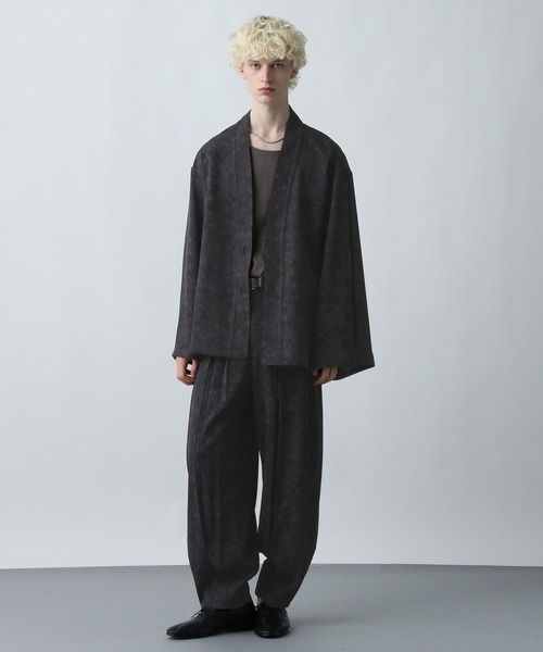 「HARE」 パンツ MEDIUM ブラック メンズの画像